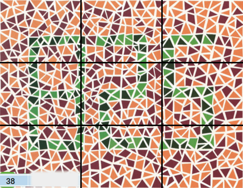 双头角，位于第 9 格