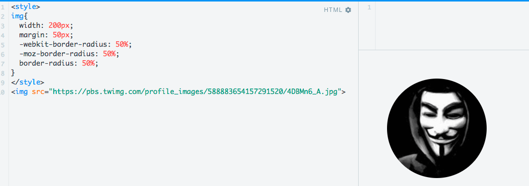 `border-radius: 50%;`