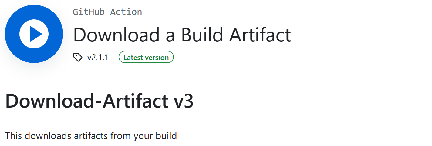 actions/download-artifact@v3